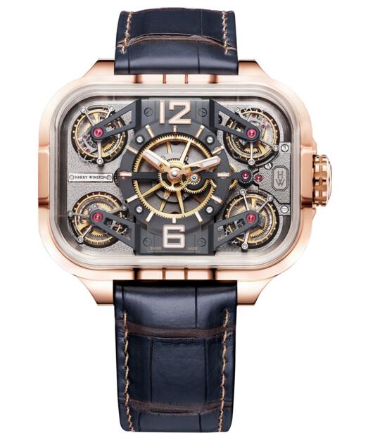 Harry Winston Histoire de Tourbillon 10 HCOMQT53RR001 watch fake
